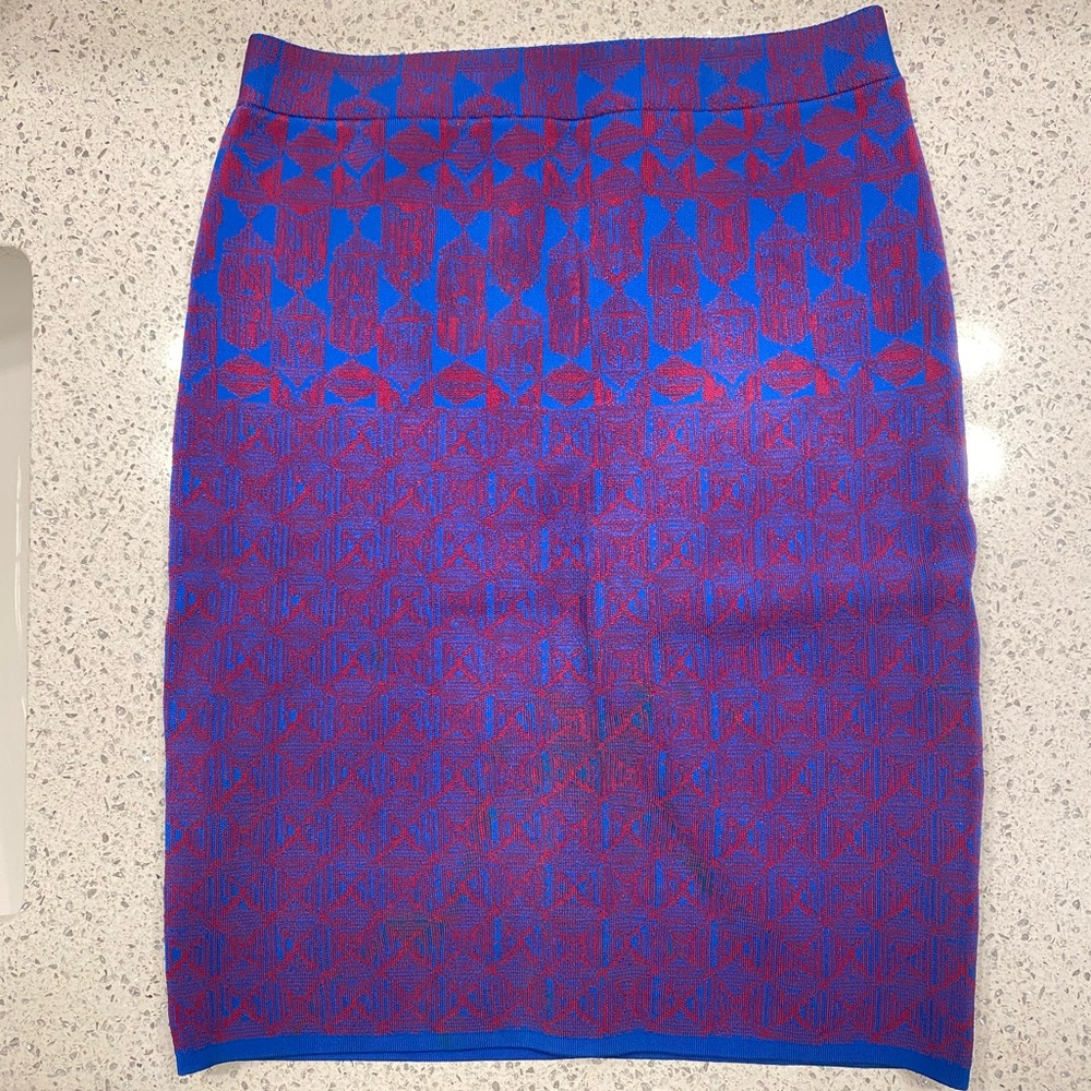BCBGMaxAzria Alexsandra Mini Skirt in Royal Blue size small π - Picture 5 of 8